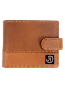 Kožená peněženka Meatfly Nathan Premium hnědá Kožená peněženka Meatfly Nathan Premium hnědá