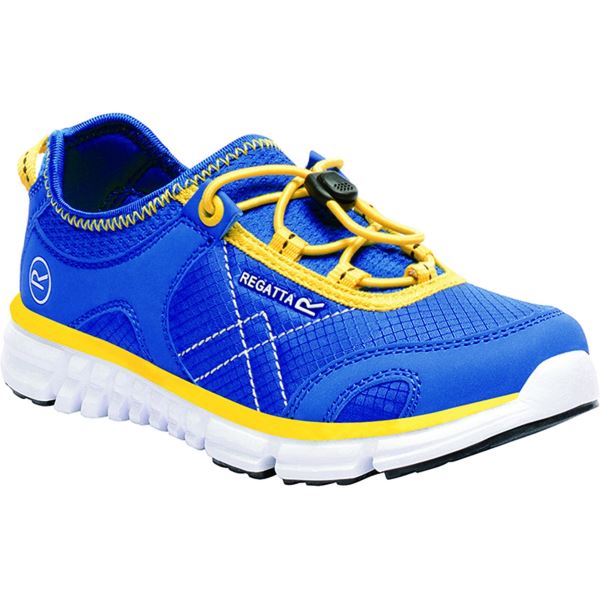 Dětské boty Regatta PLATIPUS II JNR modrá/žlutá