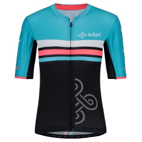 Dámský týmový cyklistický dres KILPI CORRIDOR-W světle modrá