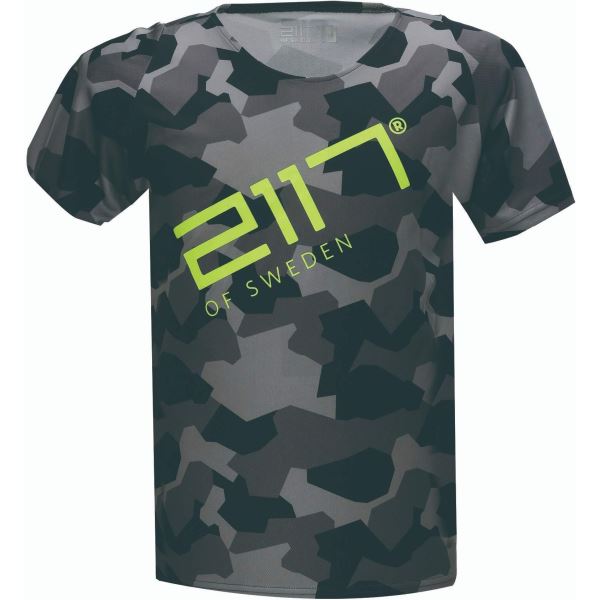 Pánské tričko MTB 2117 KISA černá/zelená