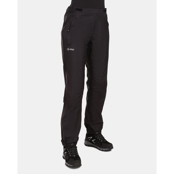 Dámské nepromokavé outdoorové kalhoty Kilpi ALPIN-W černá