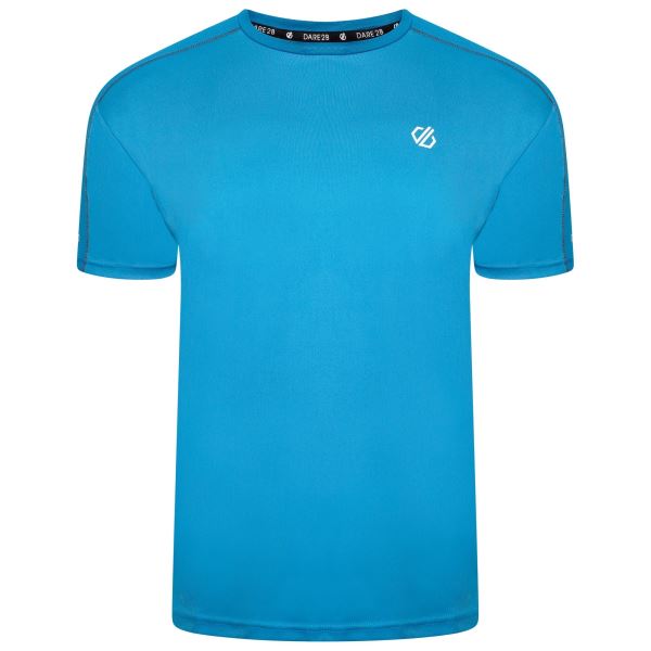 Pánské funkční tričko Dare2b DISCERNIBLE modrá
