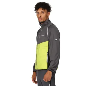 Pánská hybridní bunda 2V1 Regatta STEREN šedá/limetková Pánská hybridní bunda 2V1 Regatta STEREN šedá/limetková