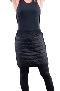 Dámská zateplená sukně GTS 600522 černá Dámská zateplená sukně GTS 600522 černá