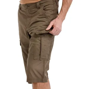 Pánské 3/4 kalhoty BUSHMAN PAARL khaki Pánské 3/4 kalhoty BUSHMAN PAARL khaki