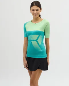 Dámský cyklistický dres Silvini Stabina zelená Dámský cyklistický dres Silvini Stabina zelená