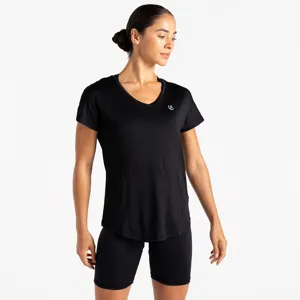 Dámské funkční tričko Dare2b VIGILANT černá Dámské funkční tričko Dare2b VIGILANT černá