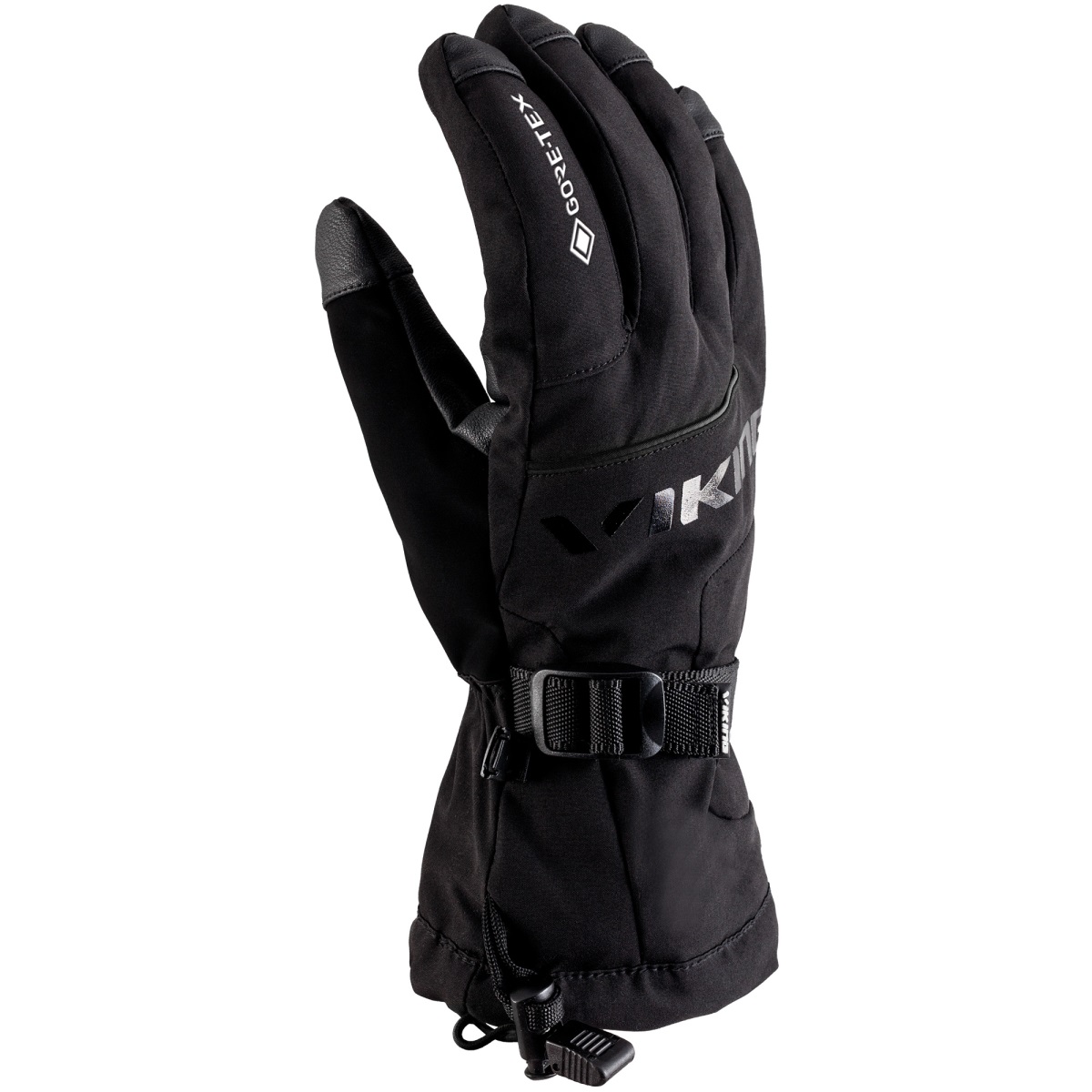 Unisex lyžařské rukavice hudson gtx® černá 7