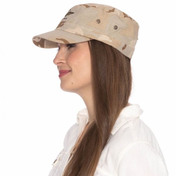 Unisex čepice BUSHMAN TRIPPER CAMO béžová