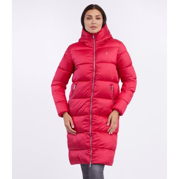 Dámský oversized kabát HEDVIKA SAM 73 růžová