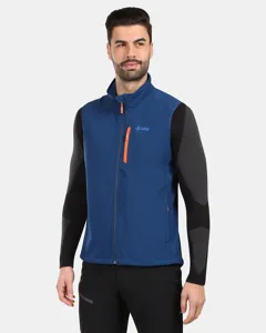 Pánská softshellová vesta Kilpi NOIL-M tmavě modrá Pánská softshellová vesta Kilpi NOIL-M tmavě modrá