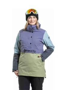 Dámská SNB & SKI bunda Meatfly Aiko fialová/olivová Dámská SNB & SKI bunda Meatfly Aiko fialová/olivová