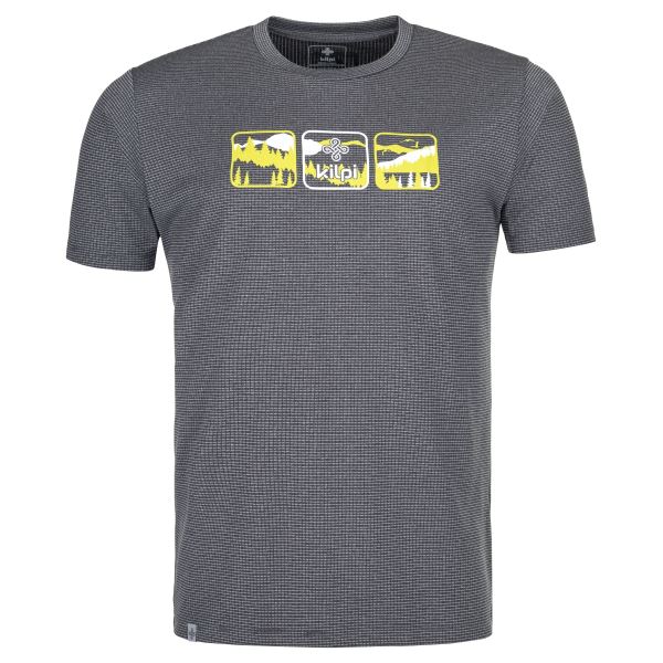 Pánské outdoorové tričko KILPI GIACINTO-M tmavě šedá