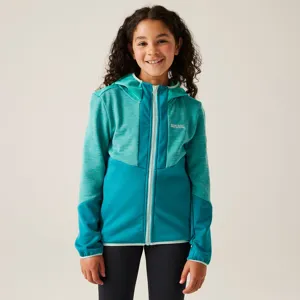 Dětská fleecová mikina Regatta DISSOLVER X tyrkysová Dětská fleecová mikina Regatta DISSOLVER X tyrkysová