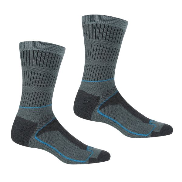 Dámské ponožky Regatta SAMARIS šedá/modrá