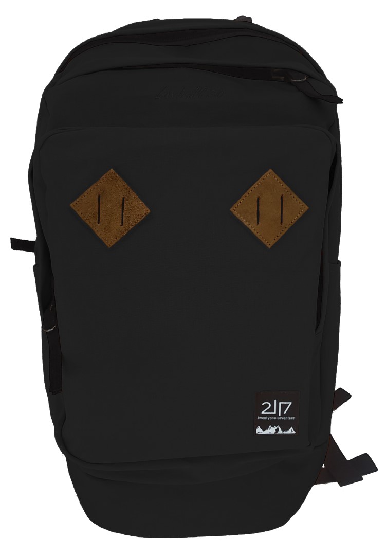 Unisex městský batoh 2117 laxhall 30l černá 30l