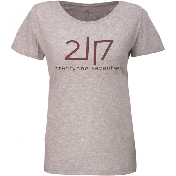 Dámské tričko 2117 VIDA šedý melír 42
