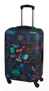 Obal na cestovní kufr BERTOO - Travel Dark Obal na cestovní kufr BERTOO - Travel Dark