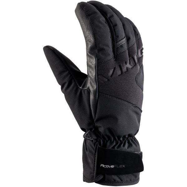 Pánské lyžařské rukavice Viking Granit černá