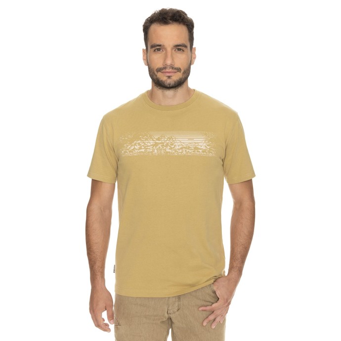 Pánské tričko bushman calvert žlutá 4xl
