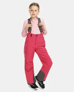 Dětské lyžařské kalhoty Kilpi MIMAS-J růžová Dětské lyžařské kalhoty Kilpi MIMAS-J růžová