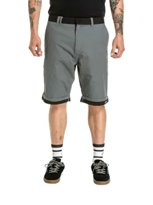 Pánské kraťasy Meatfly Barry 2.0 šedá/černá Pánské kraťasy Meatfly Barry 2.0 šedá/černá