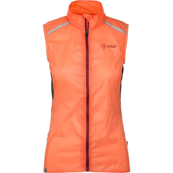 Dámská ultralehká vesta KILPI FLOW-W oranžová