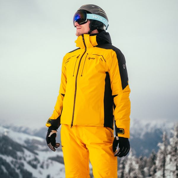 Pánský lyžařský outfit HYDER žlutá