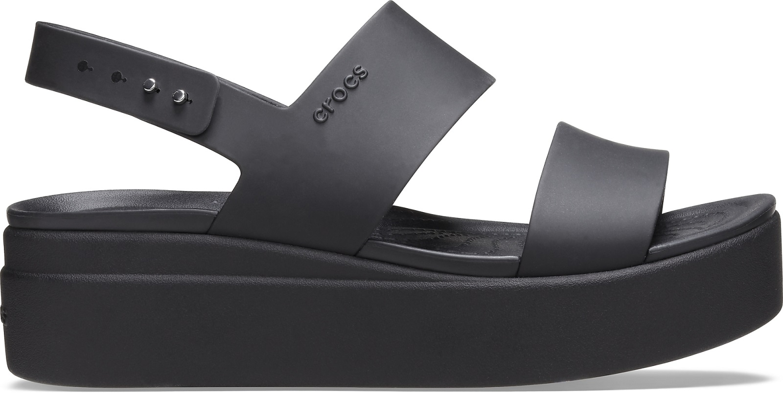 Dámské boty crocs brooklyn low wedge černá 37-38
