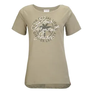 Dámské bavlněné tričko Killtec 111 béžová Dámské bavlněné tričko Killtec 111 béžová