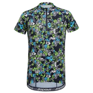 Dětský cyklistický dres Silvini Scrivia tmavě modrá/růžová Dětský cyklistický dres Silvini Scrivia tmavě modrá/růžová