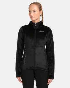 Dámská hřejivá mikina bez kapuce Kilpi SKATHI-W černá Dámská hřejivá mikina bez kapuce Kilpi SKATHI-W černá