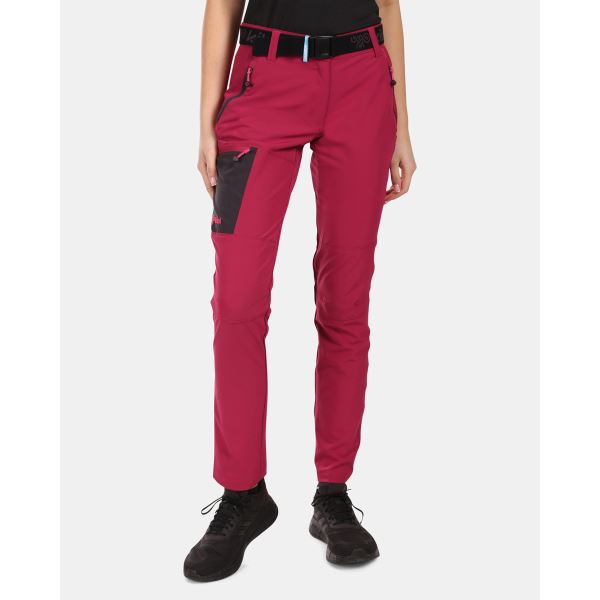 Dámské outdoorové kalhoty Kilpi BELVELA-W tmavě červená