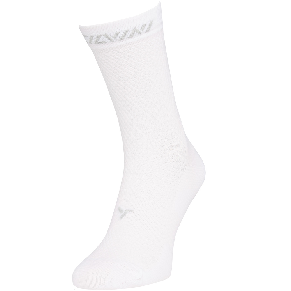 Unisex cyklistické ponožky silvini pietore bílá 45-47