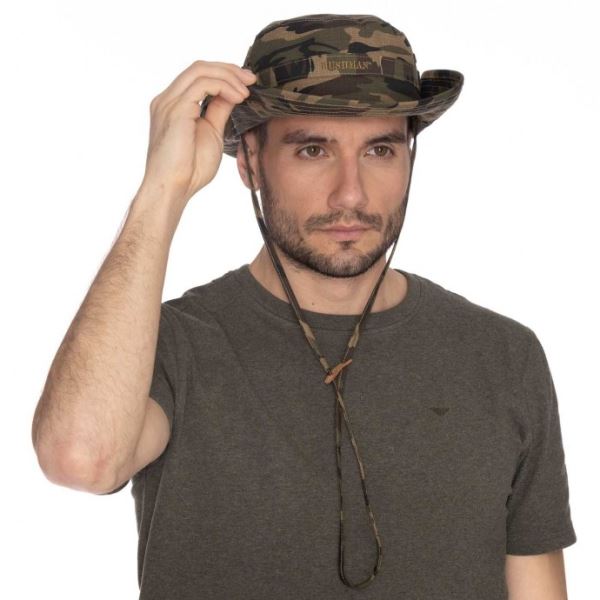 Unisex klobouk BUSHMAN HOBO CAMO khaki