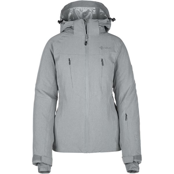 Dámská zimní lyžařská bunda KILPI ADDISON-W šedá
