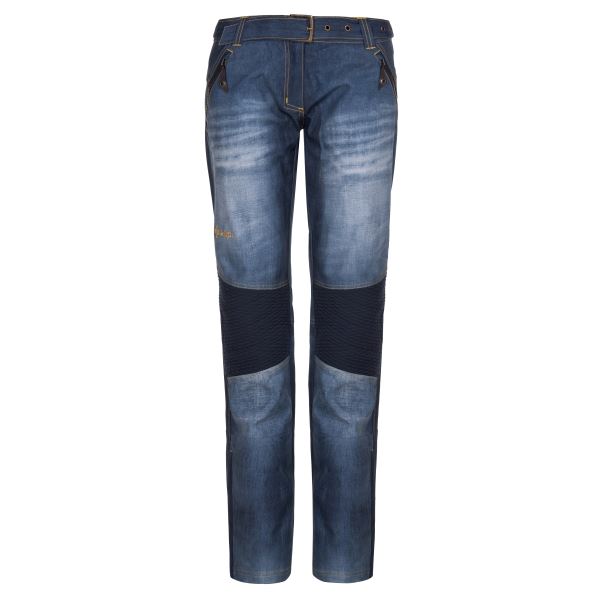 Dámské softshellové kalhoty KILPI JEANSO-W modrá