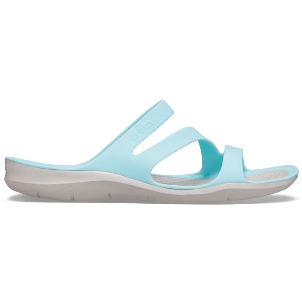 Dámské sandály Crocs SWIFTWATER ledově modrá/bílá