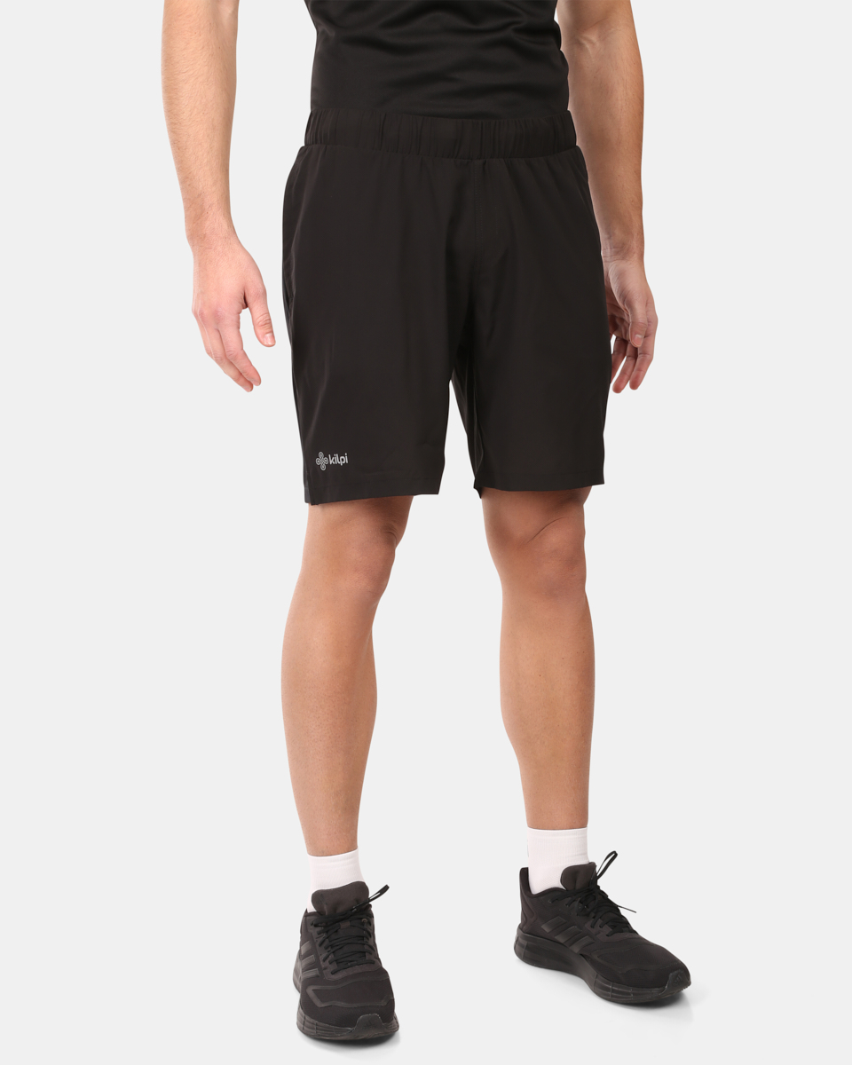Pánské fitness šortky kilpi bray-m černá xxl