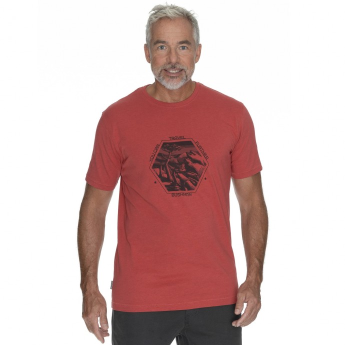 Pánské tričko bushman colorado červená 3xl