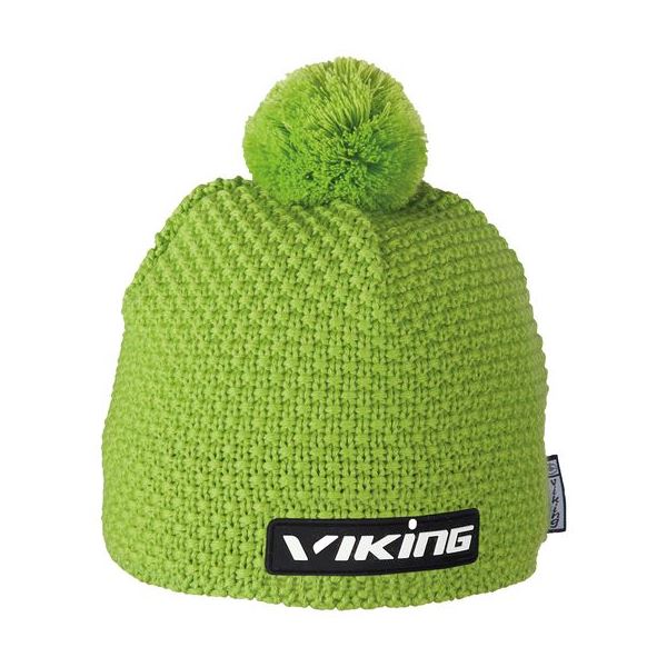 Unisex merino zimní čepice Viking BERG zelená UNI