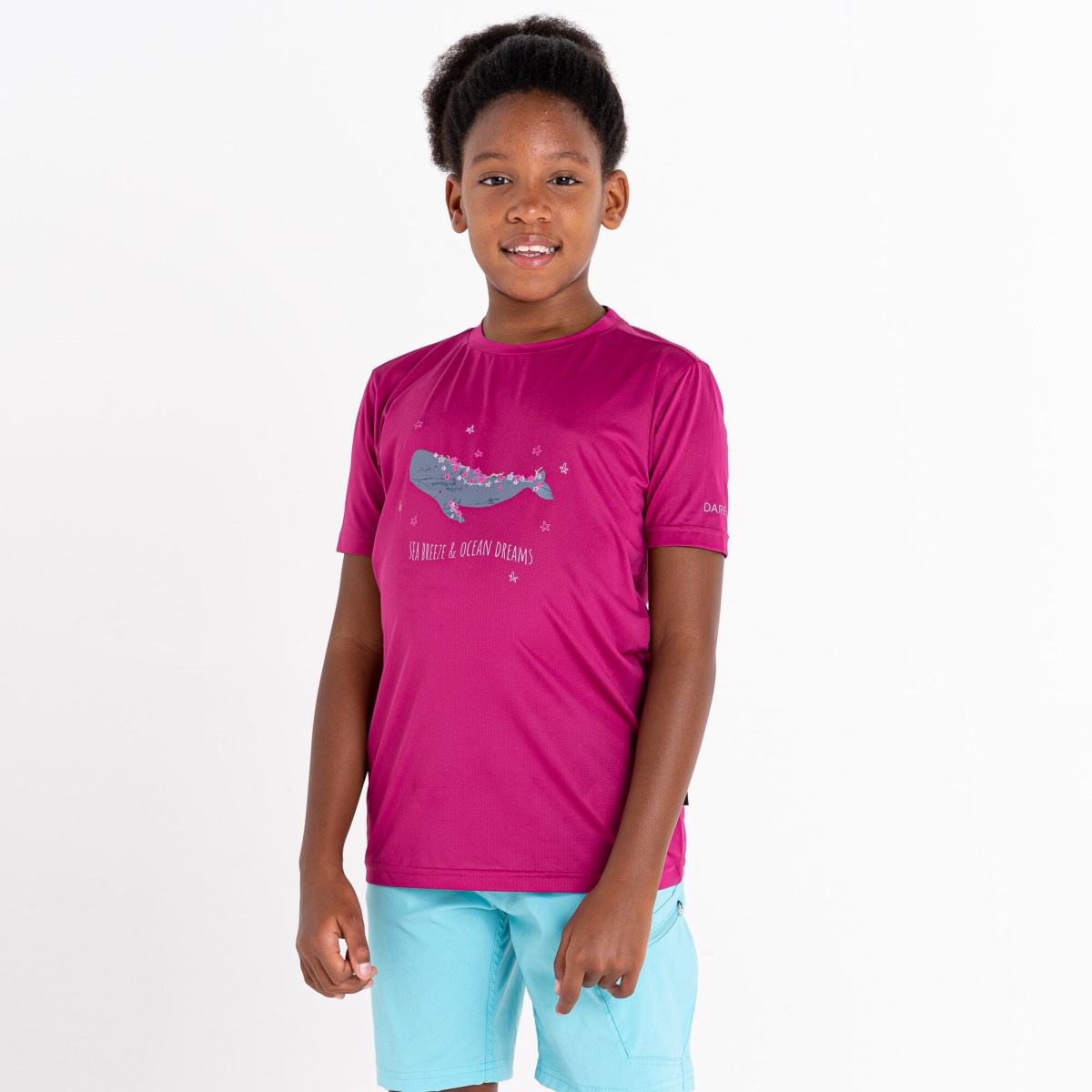 Levně Dětské funkční tričko dare2b amuse růžová 158