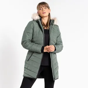 Dámský prošívaný kabát Dare2b STRIKING III zelená Dámský prošívaný kabát Dare2b STRIKING III zelená