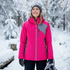 Dámská zimní bunda Killtec 7 neonově oranžová Dámská zimní bunda Killtec 7 neonově oranžová