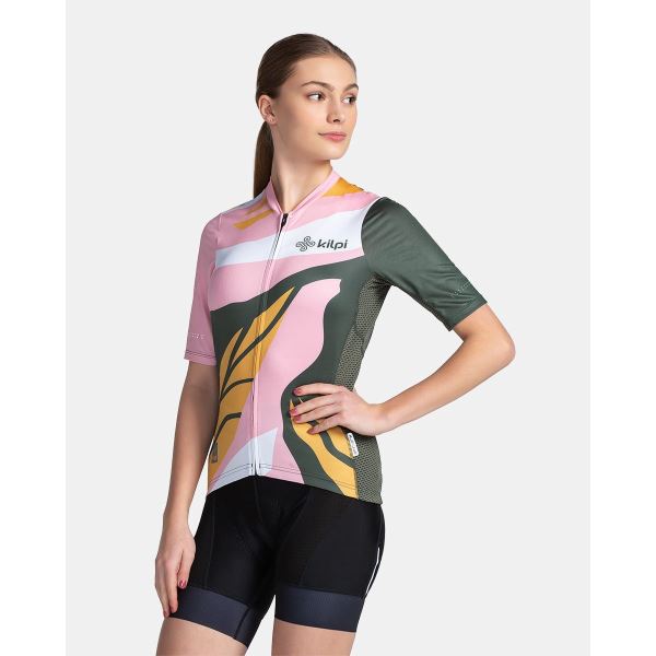 Dámský cyklistický dres Kilpi RITAEL-W tmavě zelená