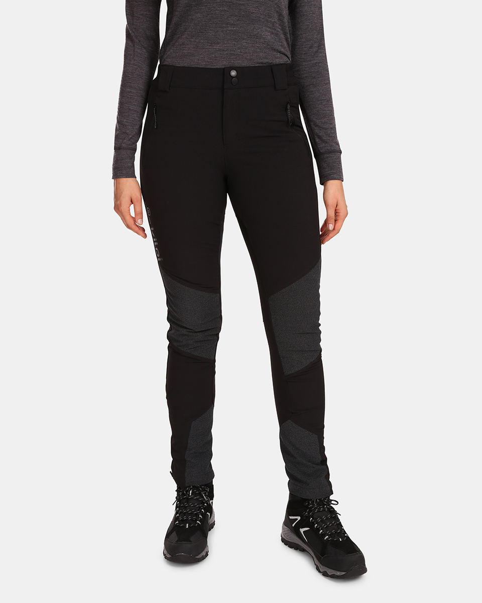 Dámské outdoorové kalhoty kilpi nuuk-w černá 42s