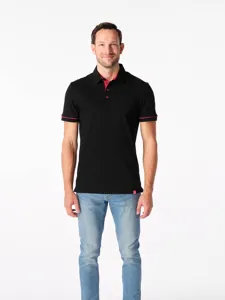 Pánská polokošile CityZen ANTONY černá/červená Pánská polokošile CityZen ANTONY černá/červená