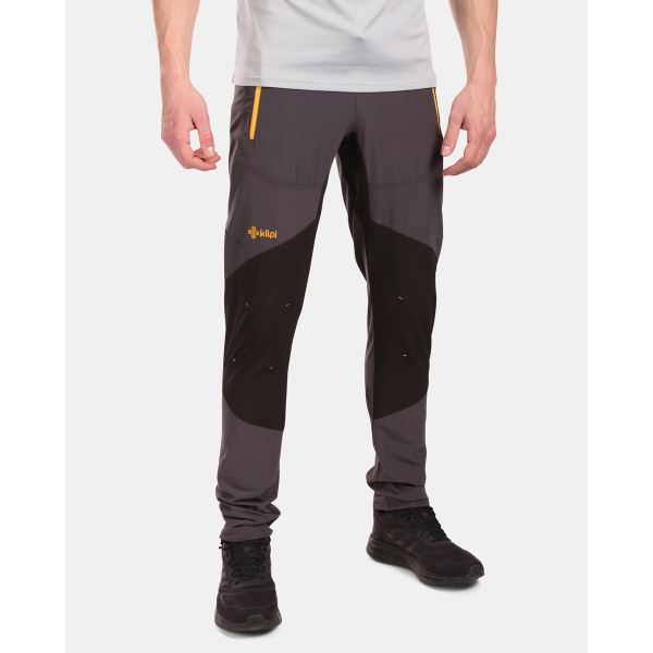 Pánské outdoorové kalhoty Kilpi ARANDI-M tmavě šedá
