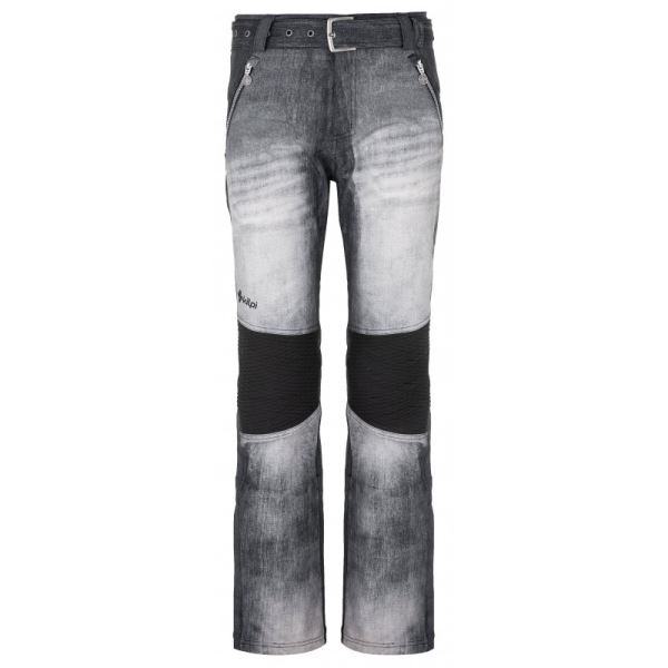 Dámské softshellové lyžařské kalhoty Kilpi JEANSO-W černá