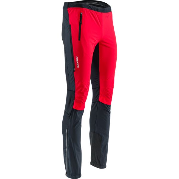 Pánské skialpové kalhoty Silvini Soracte černá/červená